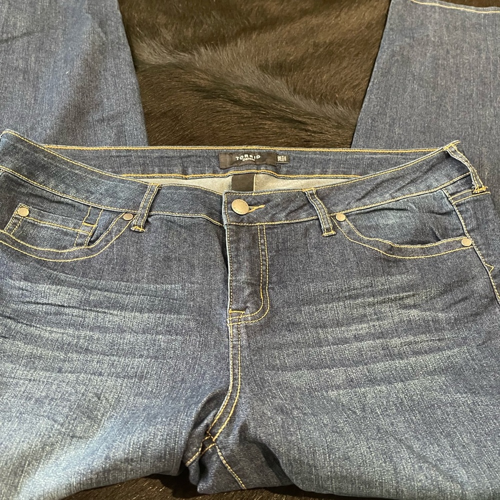 Torrid Indigo Skinny Jeans